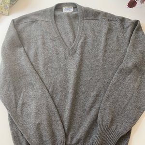 Retro cashmere sweater from Scotland